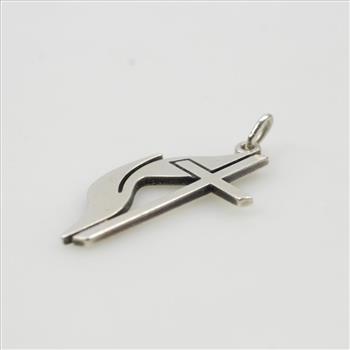 James Avery Silver Cross Charm