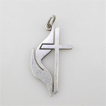 James Avery Silver Cross Charm