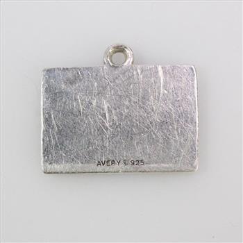 James Avery Silver Graduation Diploma Charm, 3.39g