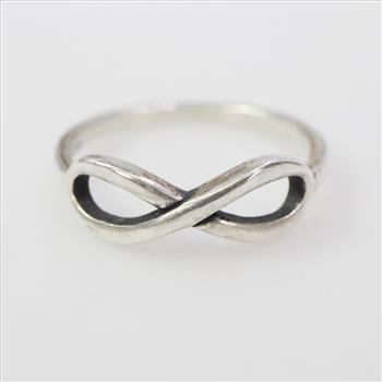 James Avery Silver Infinity Ring, 1.44g