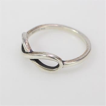 James Avery Silver Infinity Ring, 1.44g