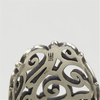 James Avery Silver Open Sorrento Ring