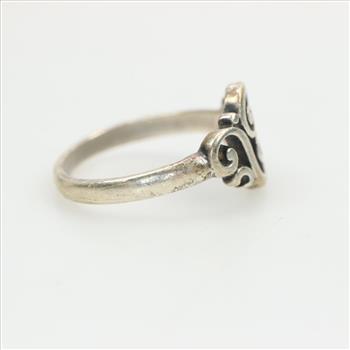 James Avery Silver Spanish Swirl Ring