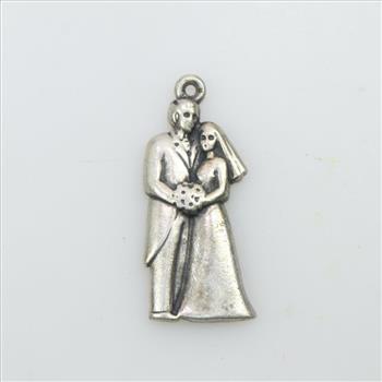 James Avery Sterling Silver Bride & Groom Charm