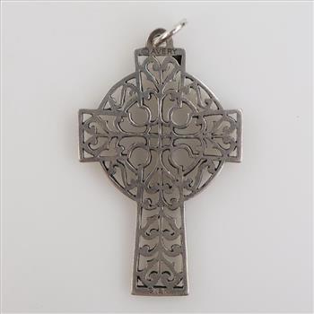 James Avery Sterling Silver Celtic Cross Pendant