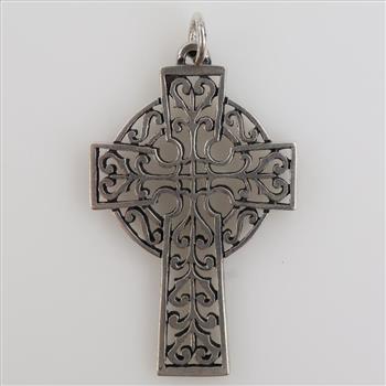 James Avery Sterling Silver Celtic Cross Pendant