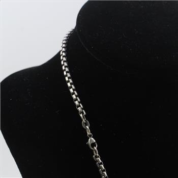 James Avery Sterling Silver Extra Heavy Box Chain