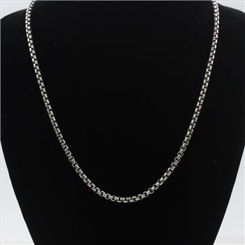 James Avery Sterling Silver Extra Heavy Box Chain