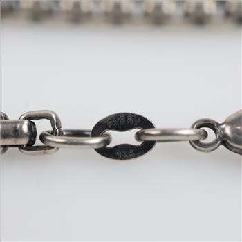 James Avery Sterling Silver Extra Heavy Box Necklace