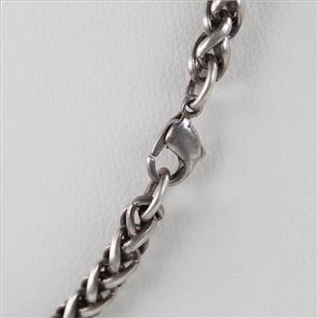 James Avery Sterling Silver Extra Heavy Spiga Chain Necklace