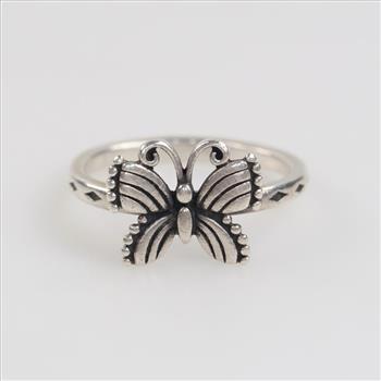 James Avery Sterling Silver Festival Butterfly Ring