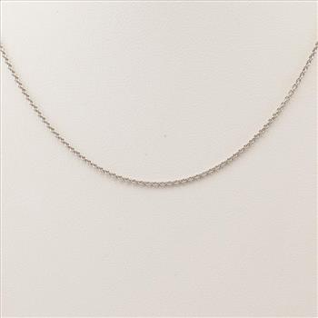 James Avery Sterling Silver Fine Cable Necklace