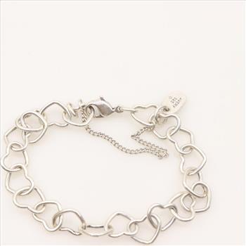 James Avery Sterling Silver Hearts Charm Bracelet