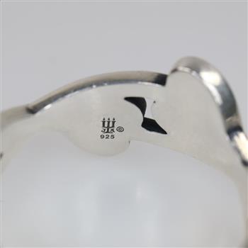 James Avery Sterling Silver Hearts Entwined Ring