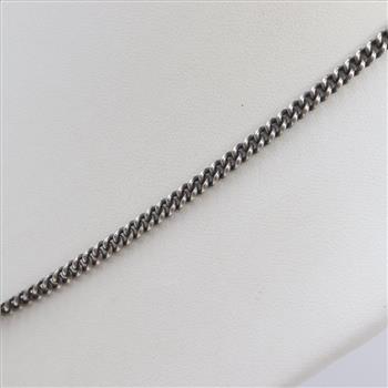 James Avery Sterling Silver Heavy Curb Chain Necklace