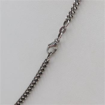 James Avery Sterling Silver Heavy Curb Chain Necklace