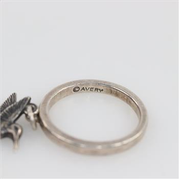 James Avery Sterling Silver Hummingbird Ring