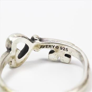 James Avery Sterling Silver Key Ring 2.8g