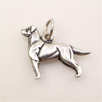 James Avery Sterling Silver Labrador Dog Charm