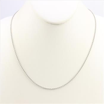 James Avery Sterling Silver Light Cable Necklace