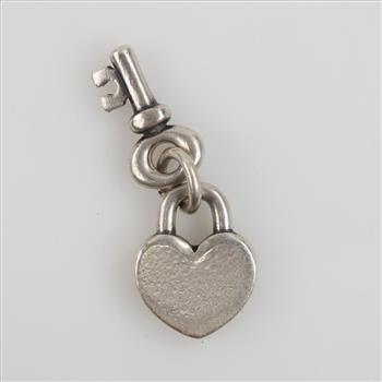 James Avery Sterling Silver My Heart Is Yours Charm