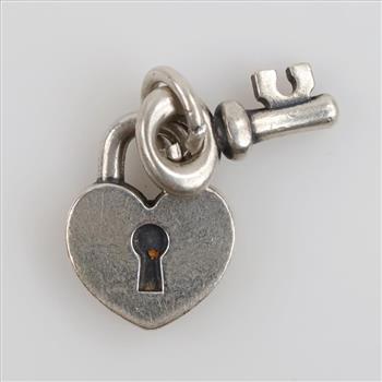 James Avery Sterling Silver My Heart Is Yours Charm