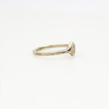 James Avery Sterling Silver Petite Signet Initial Ring