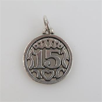 James Avery Sterling Silver Quinceañera Charm