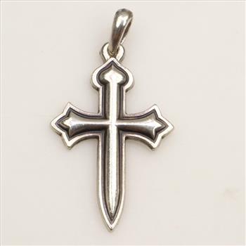 James Avery Sterling Silver St. James Cross Pendant