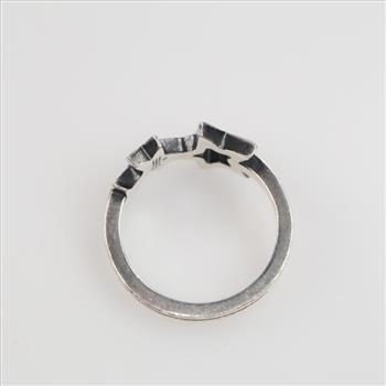 James Avery Sterling Silver Twinkling Stars Ring