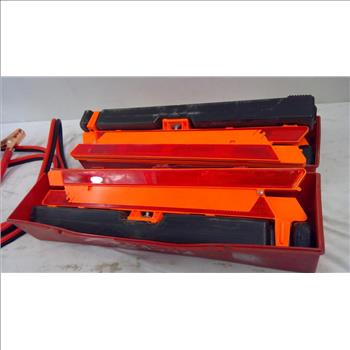 James King Warning Triangle Flare Kit, And Jumper Cables