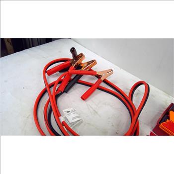 James King Warning Triangle Flare Kit, And Jumper Cables