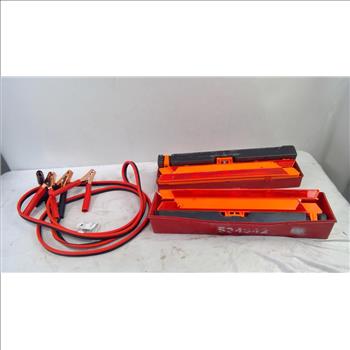 James King Warning Triangle Flare Kit, And Jumper Cables