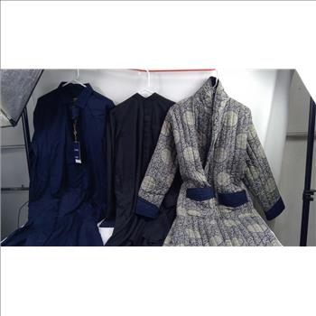 Japanese Long Robe, Plain Suit, Xl, 30, 3 Pieces