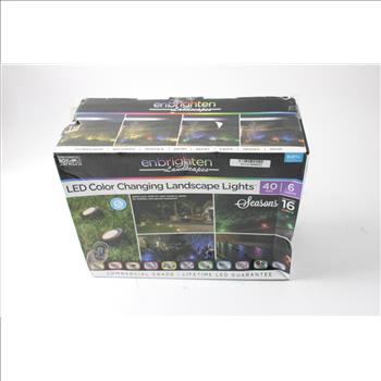 Jasco Enbrighten LED Color Changing Landscape Lights.