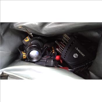 Jaw-Locking Pliers, Hex Keys, Zip Ties, And More In Husky Tool Bag