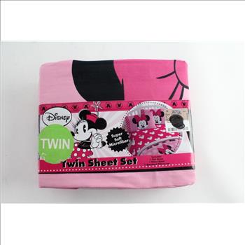 Jay Franco And Sons Disney Minnie Mouse Twin Sheet Set