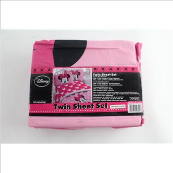 Jay Franco And Sons Disney Minnie Mouse Twin Sheet Set