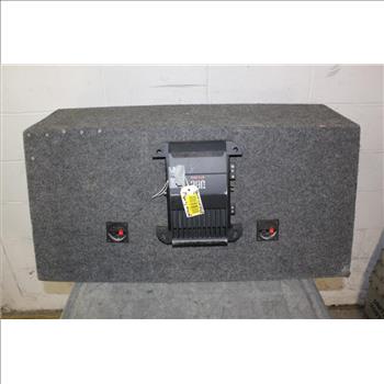 JBL Car Speaker With Attached JBL Amplifier