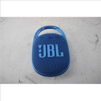 JBL Clip 4 Bluetooth Speaker, Blue