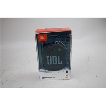 JBL Clip 4 Portable Bluetooth Speaker, Blue