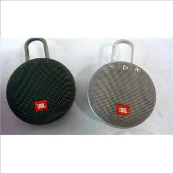 JBL Clip3 Speaker And More, 5 Pieces