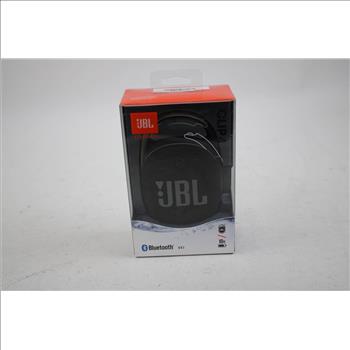 JBL Clip4 Bluetooth Speaker, Black