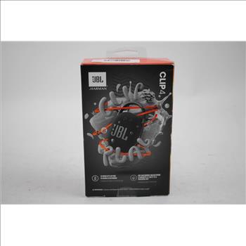 JBL Clip4 Bluetooth Speaker, Black