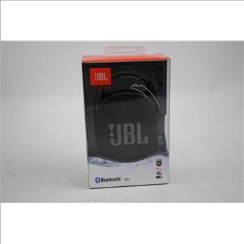 JBL Clip4 Bluetooth Speaker, Black