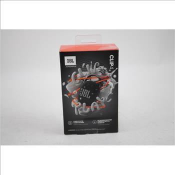 JBL Clip4 Bluetooth Speaker, Black