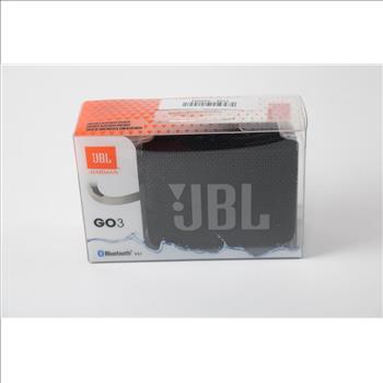 JBL GO3 Bluetooth Speaker, Black
