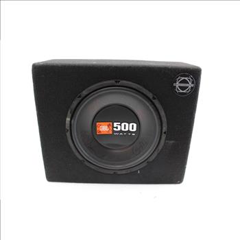 JBL Speaker In Box W/Jensen Amp Attached