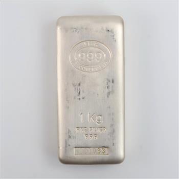 JBR Recovery LTD Fine Silver Bar 1kg