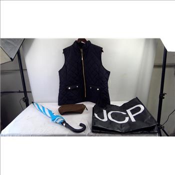 Jcpenny Bag, Womens Vest Size Ox, Umbrella